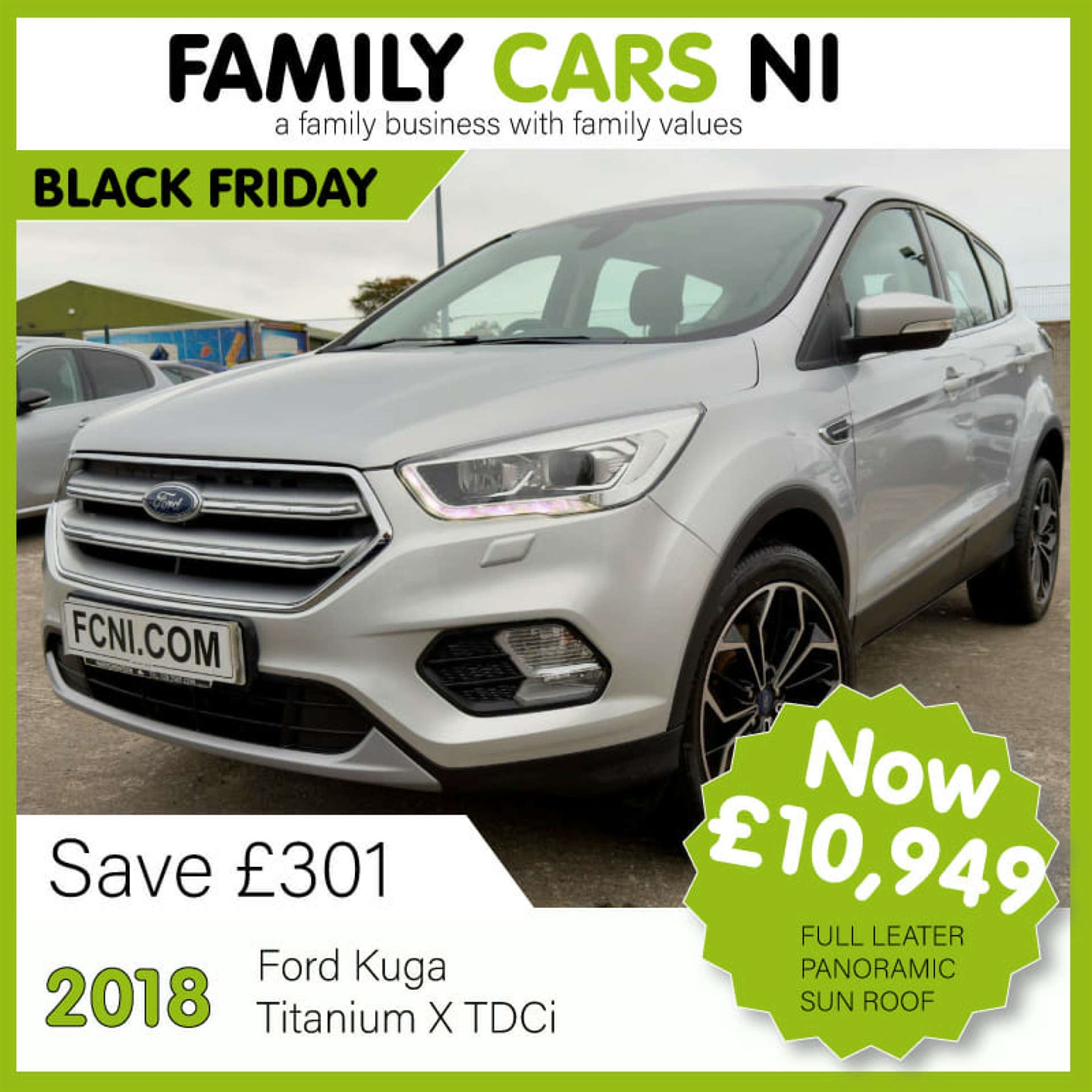 Used Ford Kuga in Ballymena, Northern Ireland