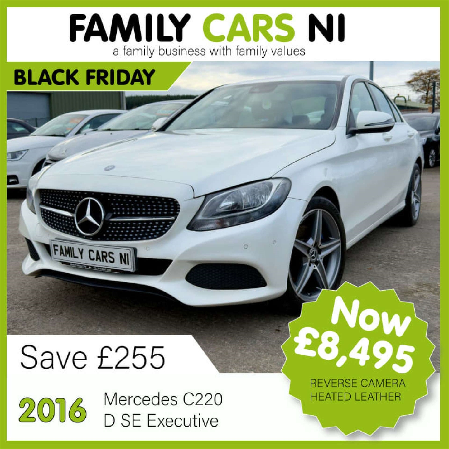 Used Mercedes C220 in Ballymena, Northern Ireland