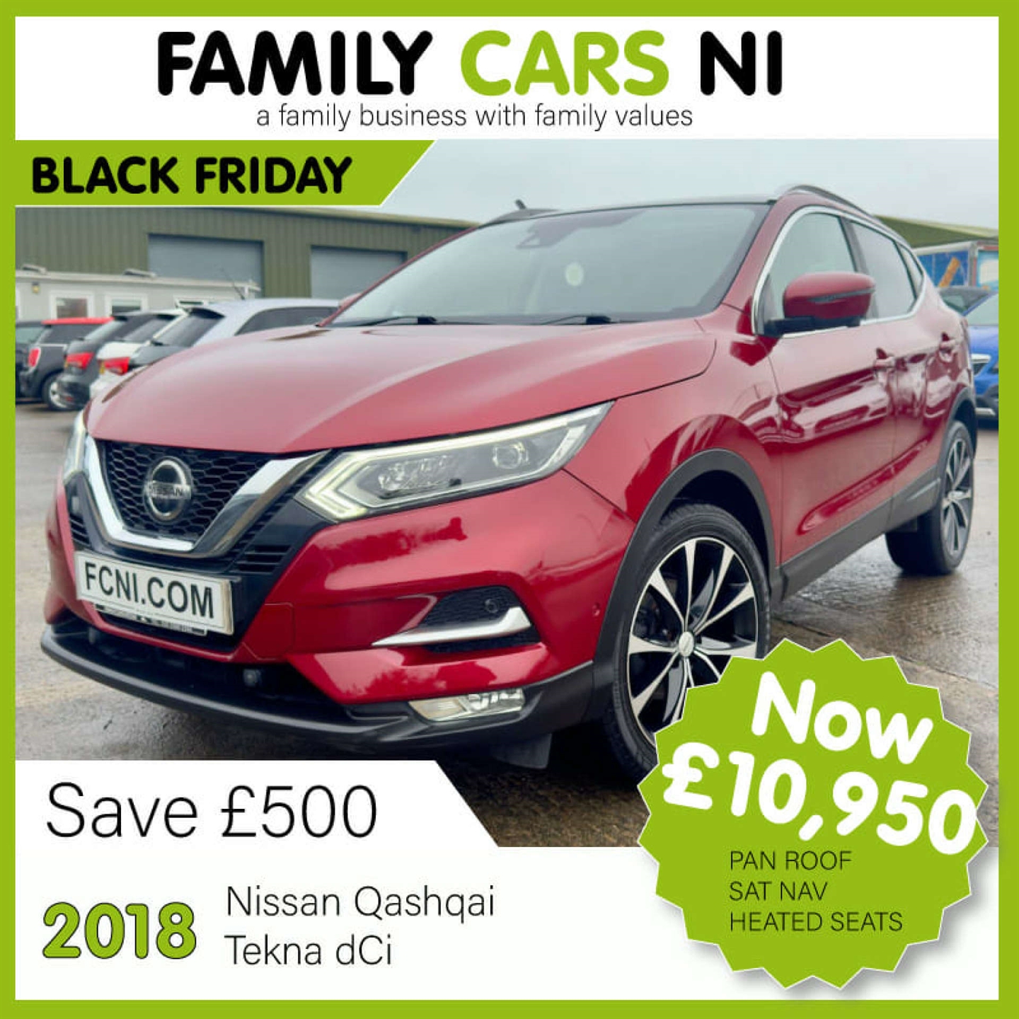 Used Nissan Qashqai in Ballymena, Northern Ireland