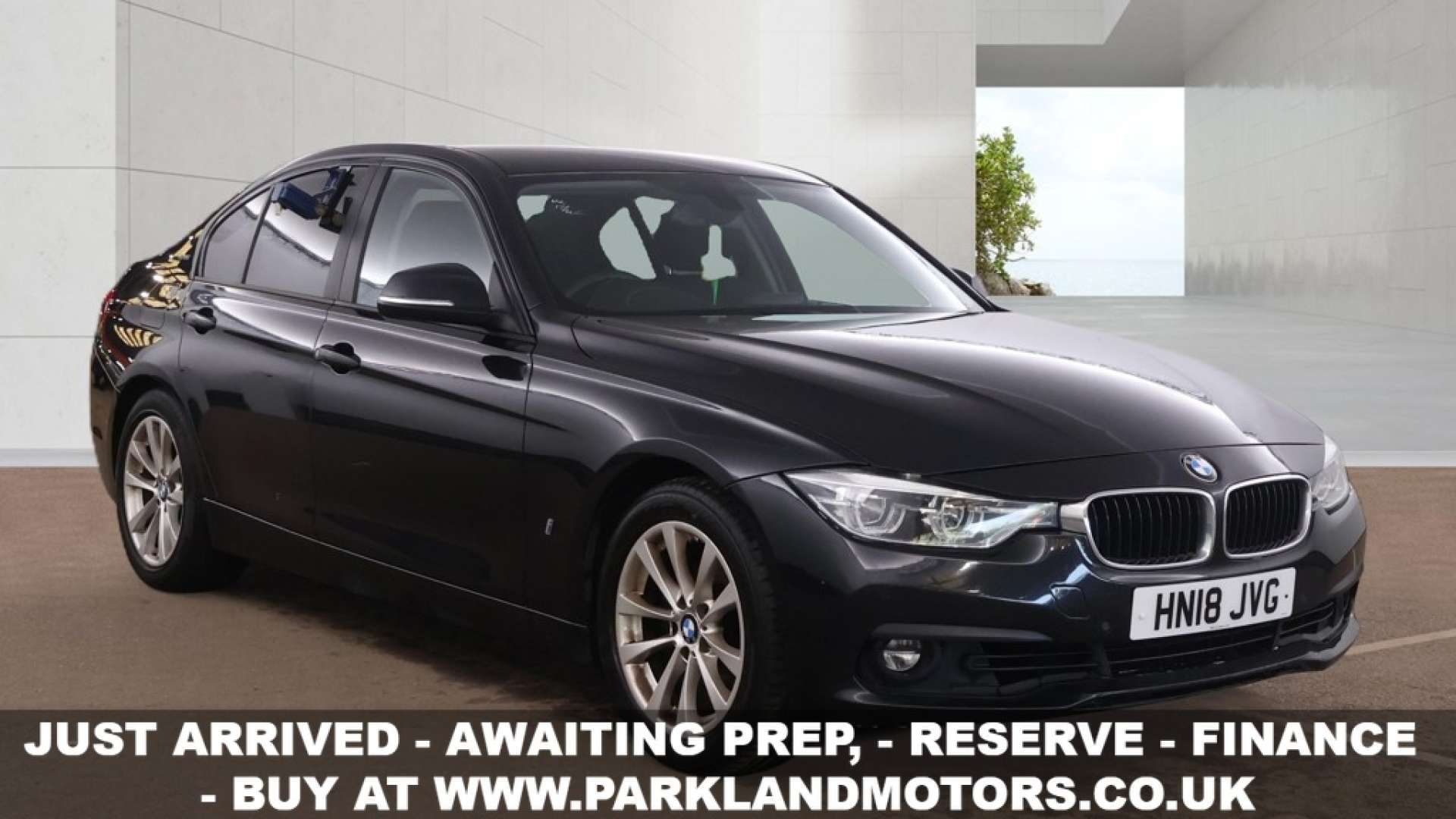 2018 BMW 330e exterior view