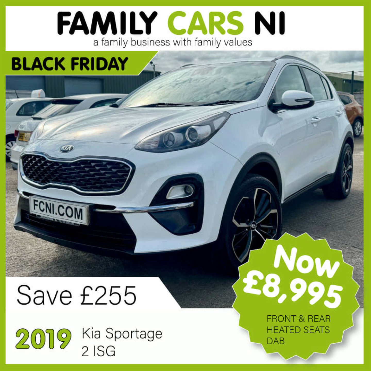 Used Kia Sportage in Ballymena, Northern Ireland