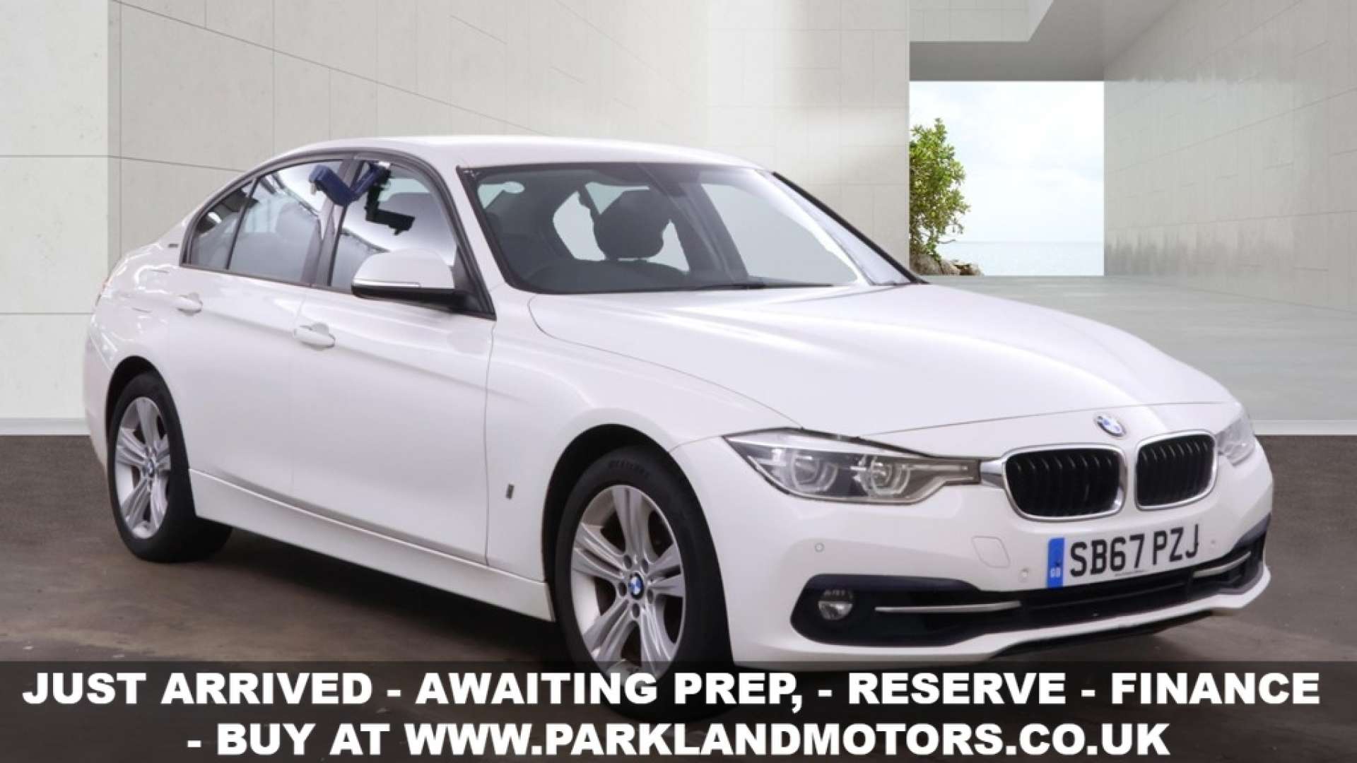 2018 BMW 330e exterior view
