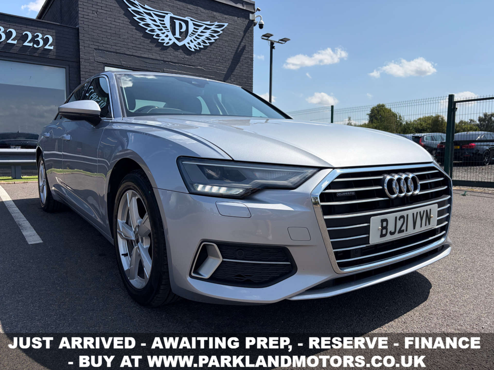 2021 Audi A6 exterior view