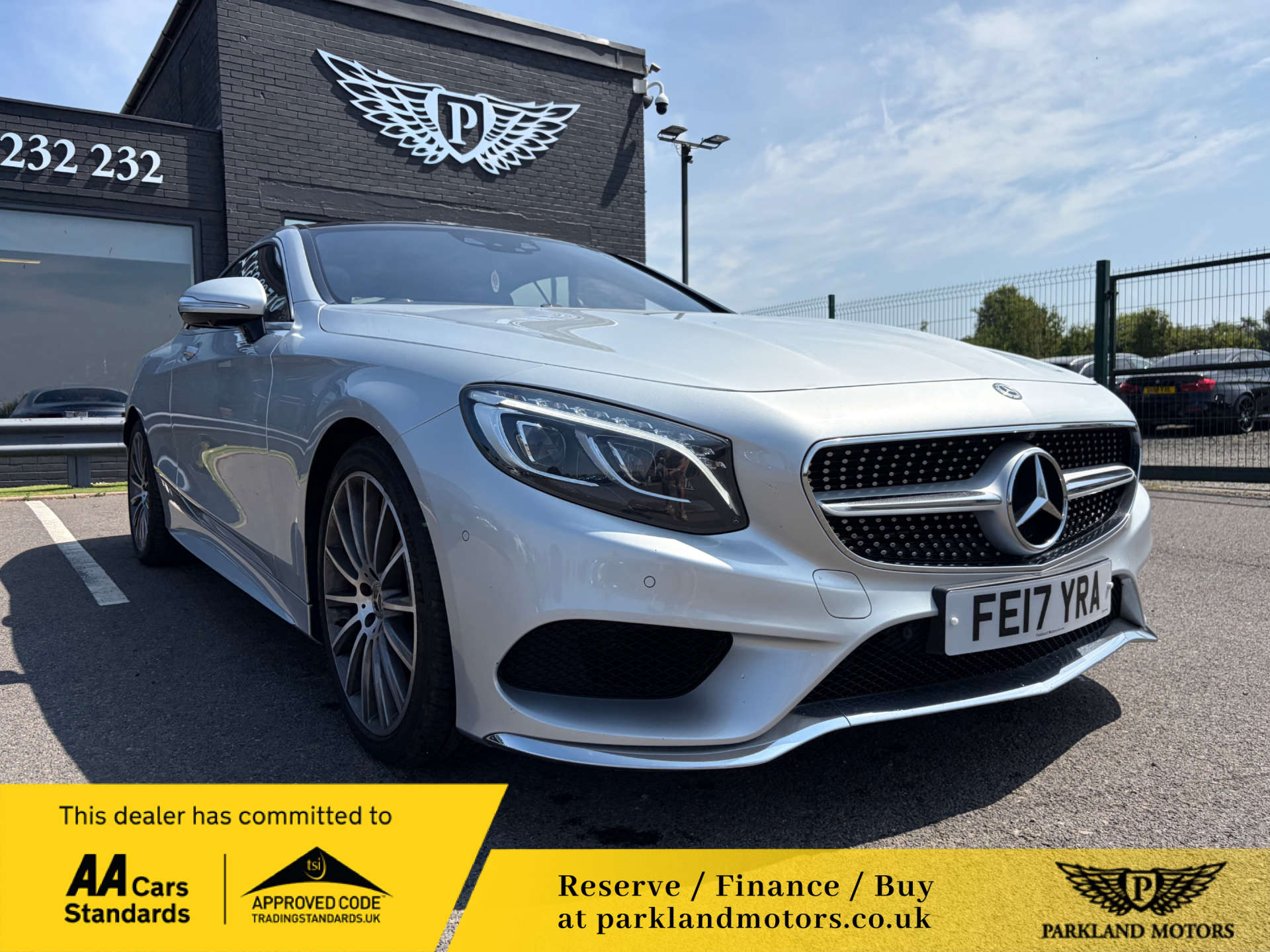 2017 Mercedes-Benz S500 exterior view