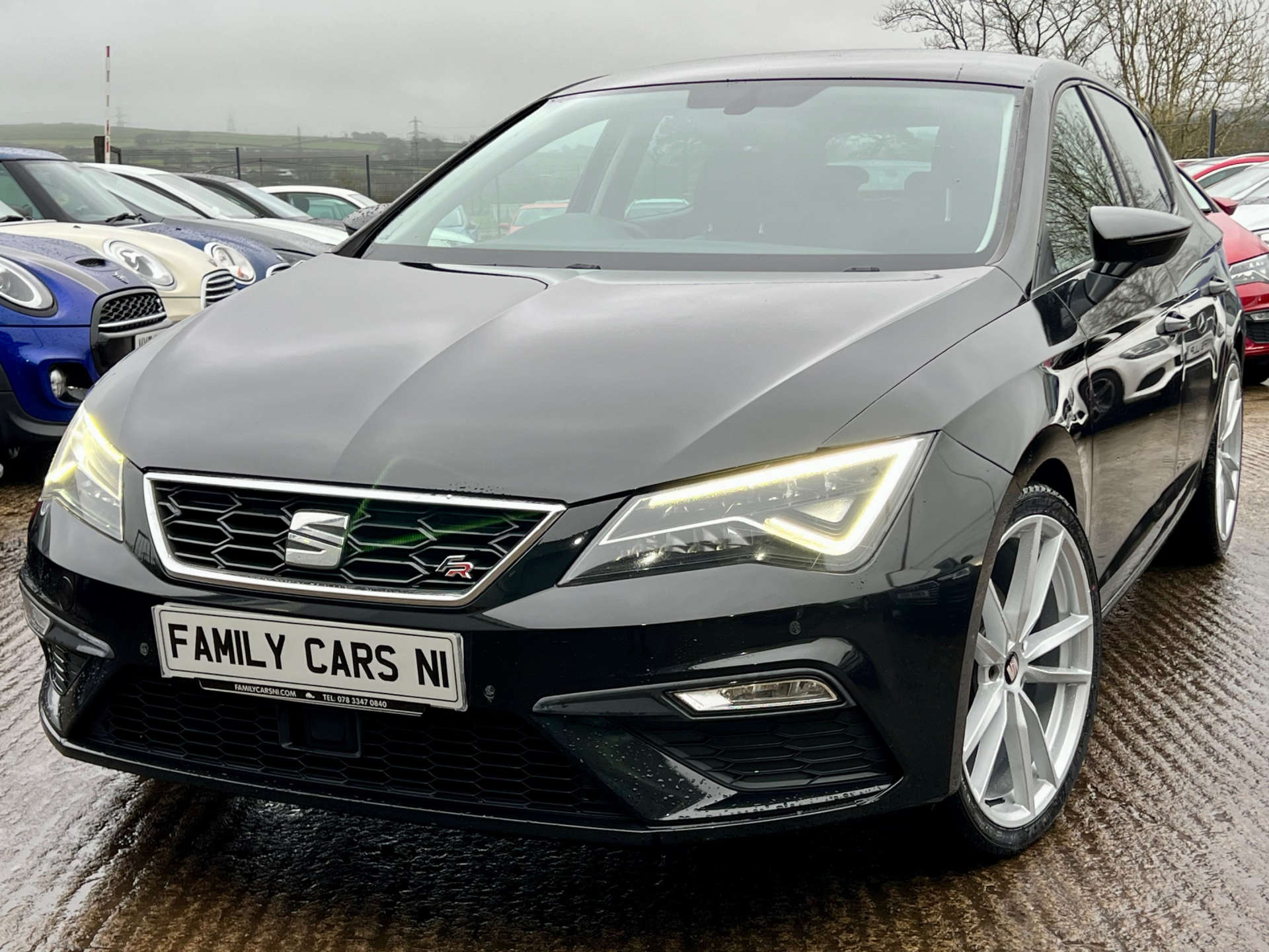 2018 seat leon fr technology tsi due in soon satnav cruise cntr 2018 (67 reg) 81,728 mi manual 1.4 l petrol hatchback... photo