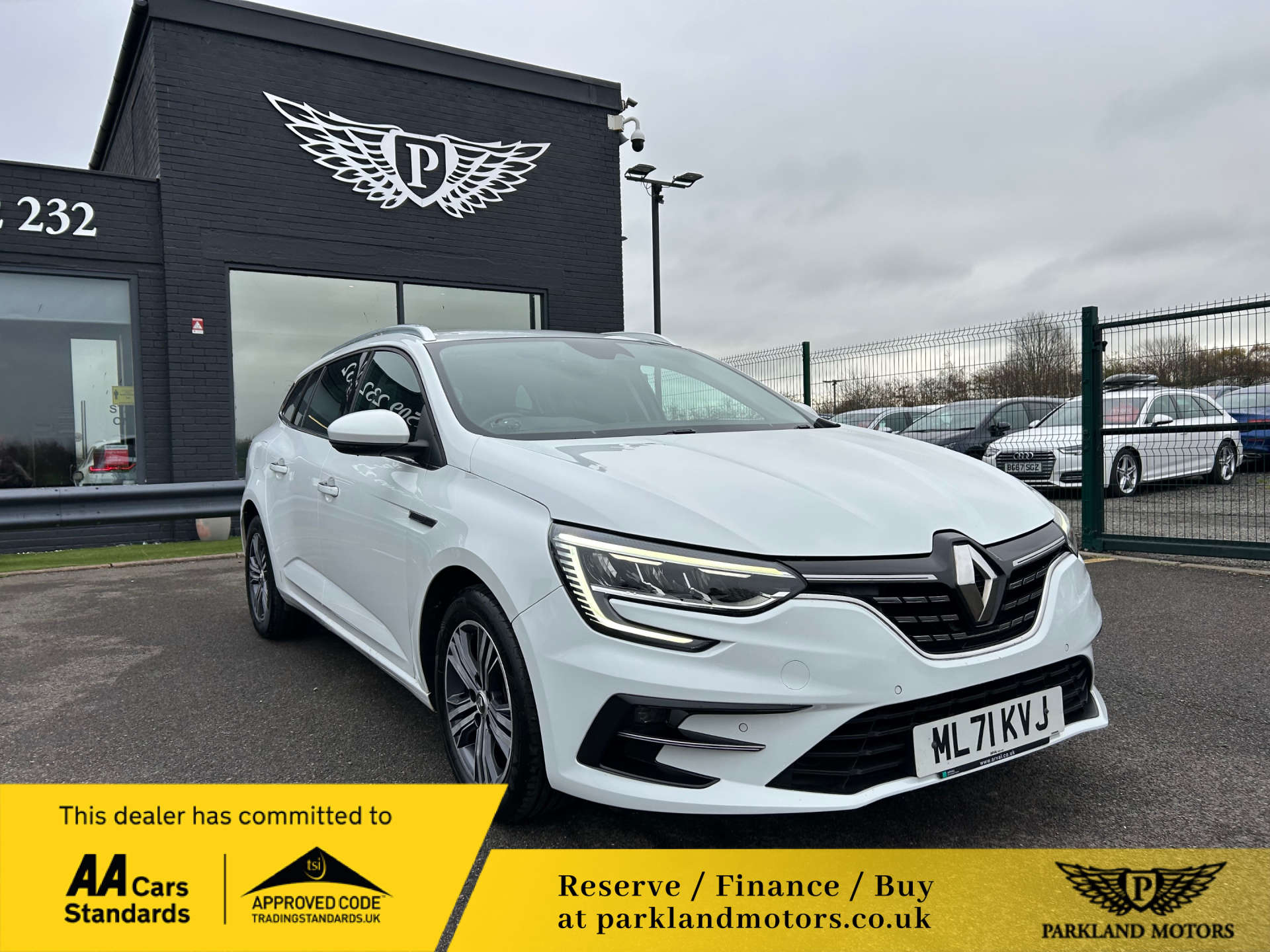 2021 Renault Megane exterior view