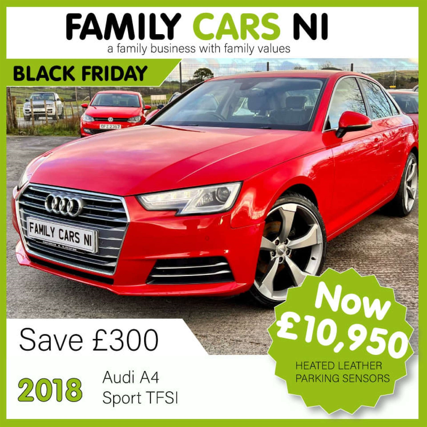 Used Audi A4 in Ballymena, Northern Ireland