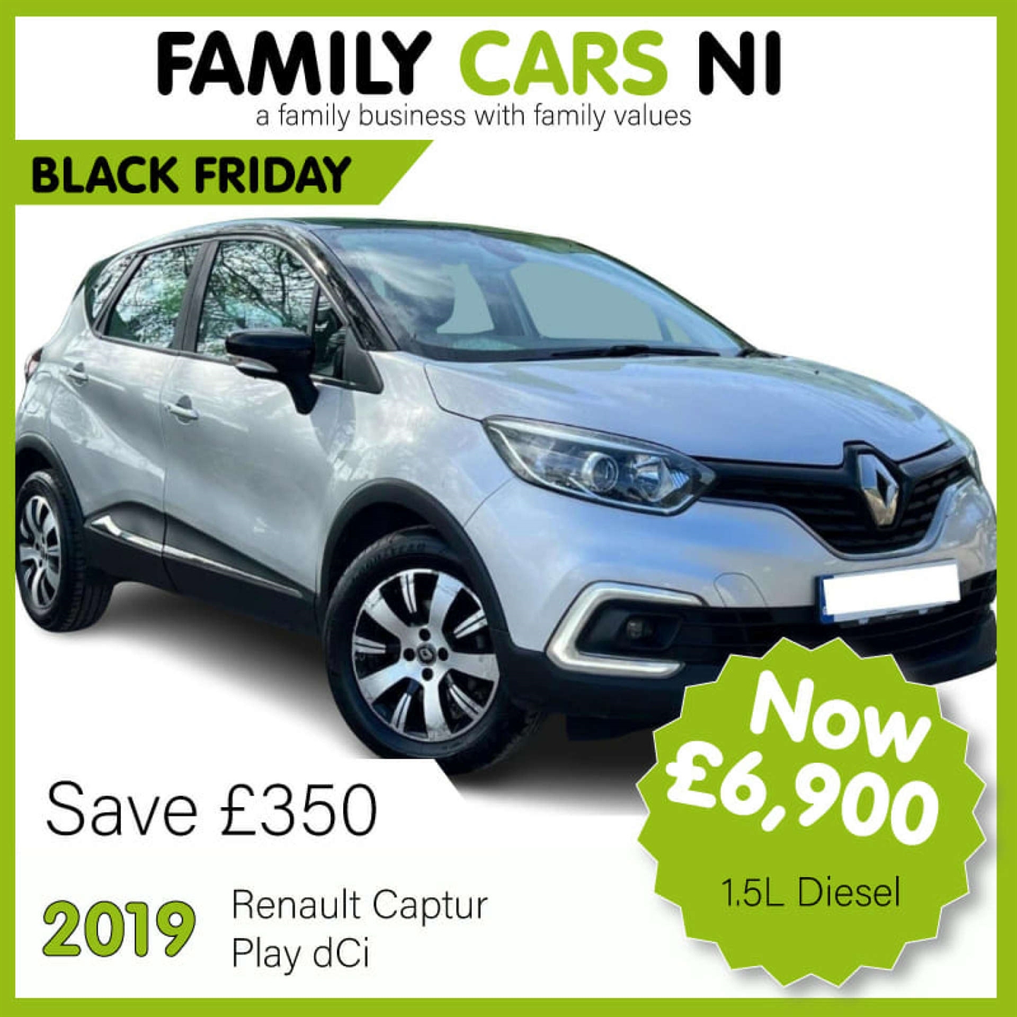 Used Renault Captur in Ballymena, Northern Ireland