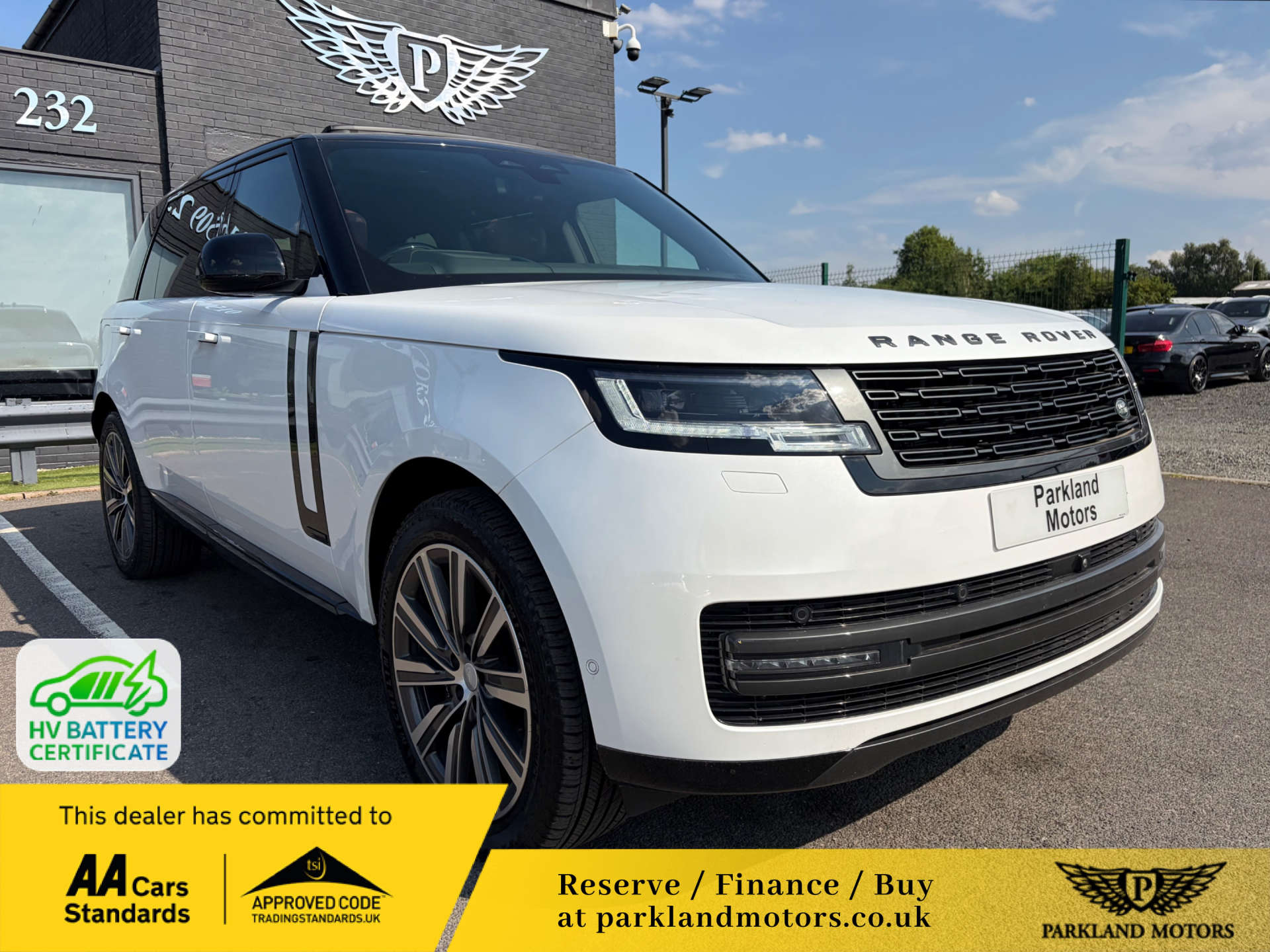 2025 Land Rover Range exterior view